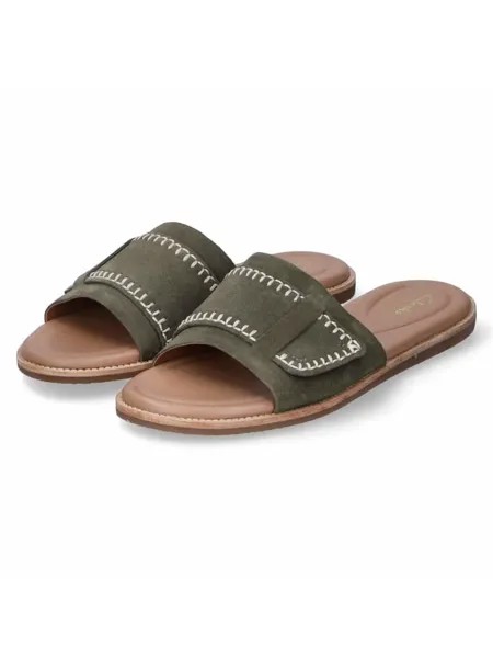 Мюли Clarks, зеленый