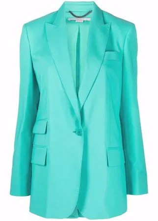Stella McCartney однобортный блейзер строгого кроя