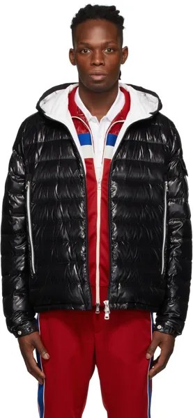 Черный пуховик Galion Moncler