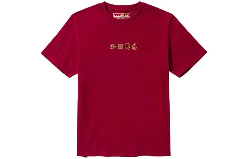 Футболка унисекс Timberland, цвет Bicycle red