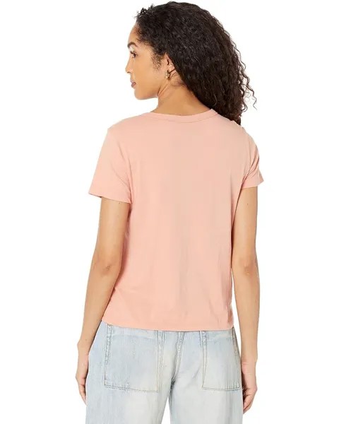 Футболка RVCA Small RVCA Short Sleeve Tee, цвет Clay