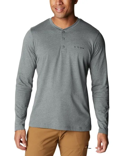 Мужская футболка с длинными рукавами thistletown hills с логотипом tech henley Columbia, мульти