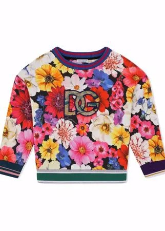 Dolce & Gabbana Kids джемпер с логотипом