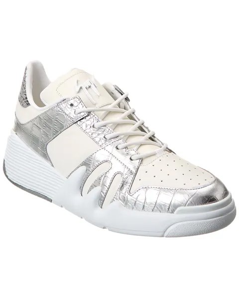 Кожаные кроссовки Giuseppe Zanotti Talon, белый