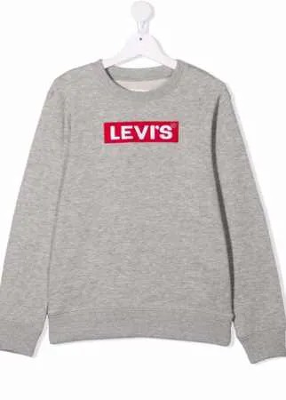 Levi's Kids толстовка с нашивкой-логотипом