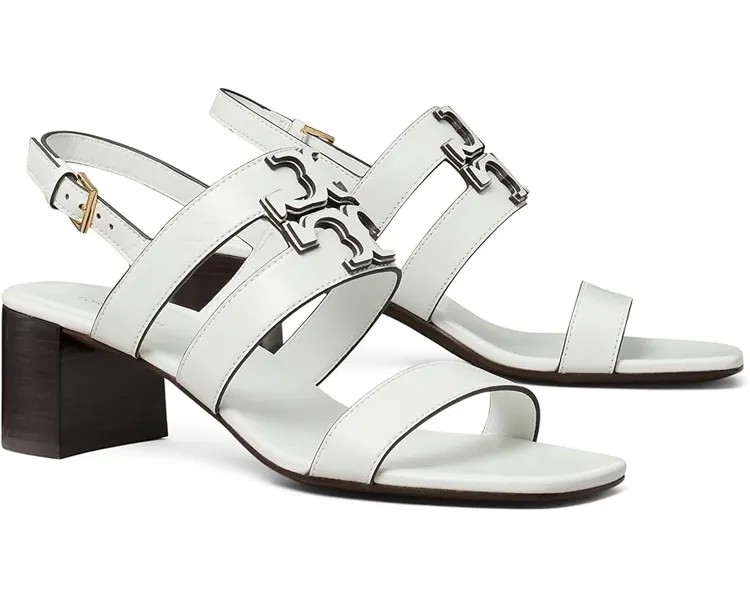 Туфли Tory Burch 55 mm Ines Mid Heel Sandals, цвет Gardenia