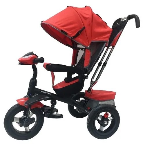 Трехколесный велосипед Moby Kids Comfort 360° 12x10 AIR красный