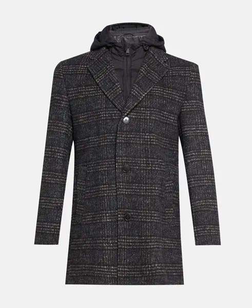 Двухслойное пальто Féraud, темно-серый