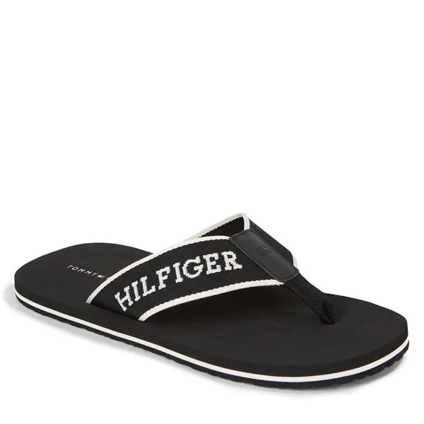 Шлепанцы Tommy Hilfiger ImMono Hilfiger, черный