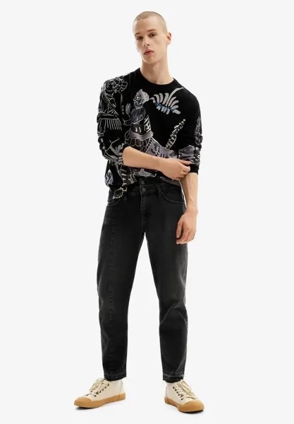 Свитер Fine India Print Desigual, серый