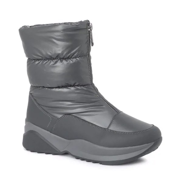 Дутики женские Tendance ZF1226-7-1 серые 39 EU