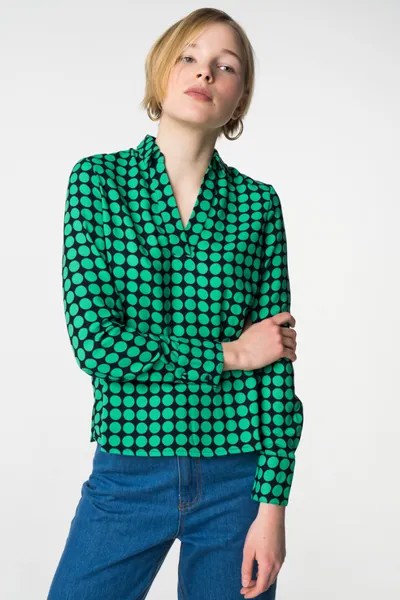 Блуза женская Vero Moda 10210148 зеленая L
