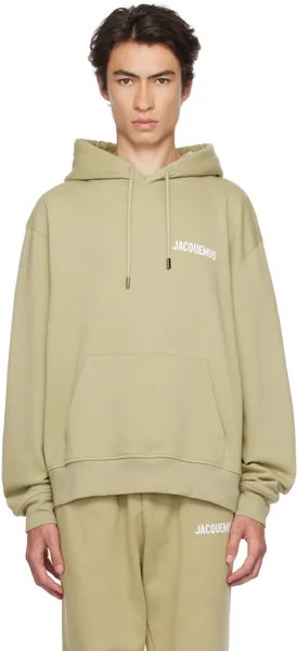 Хаки Le Papier Le Толстовка Jacquemus Hoodie Light