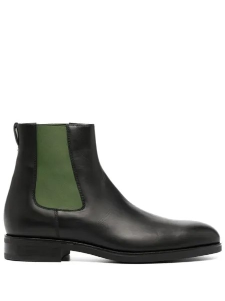 Ботинки с эластичными вставками Paul Smith, черный