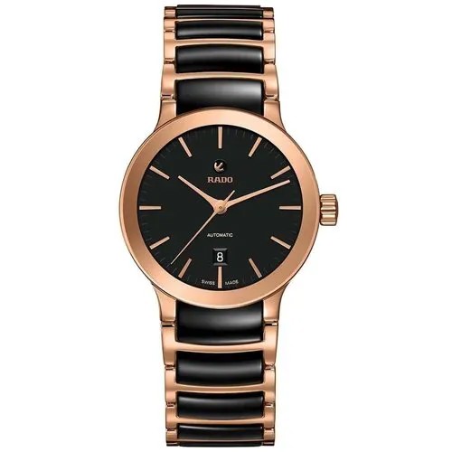 Наручные часы RADO Наручные часы Rado 01.561.0183.3.017, черный, золотой