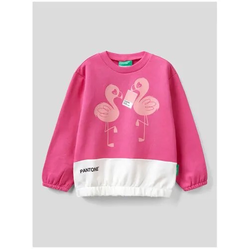 Свитшот United Colors of Benetton для девочек 22A-3J68G106N-1A2-82