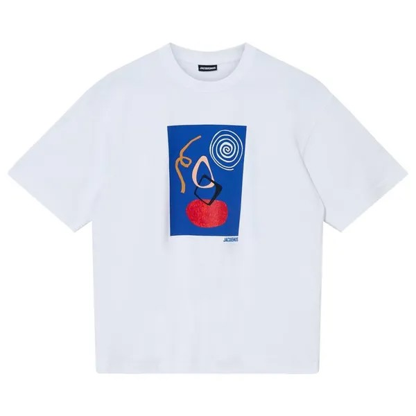 Футболка Jacquemus Caudro Short-Sleeve  'White', белый