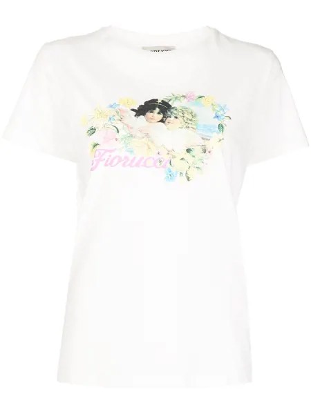 Fiorucci Alpine Angels graphic-print T-shirt