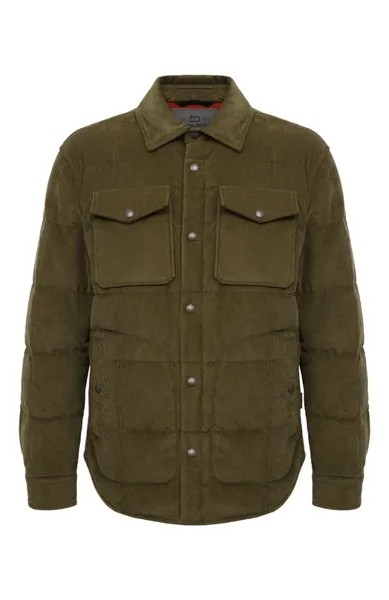 Пуховая куртка-рубашка Woolrich