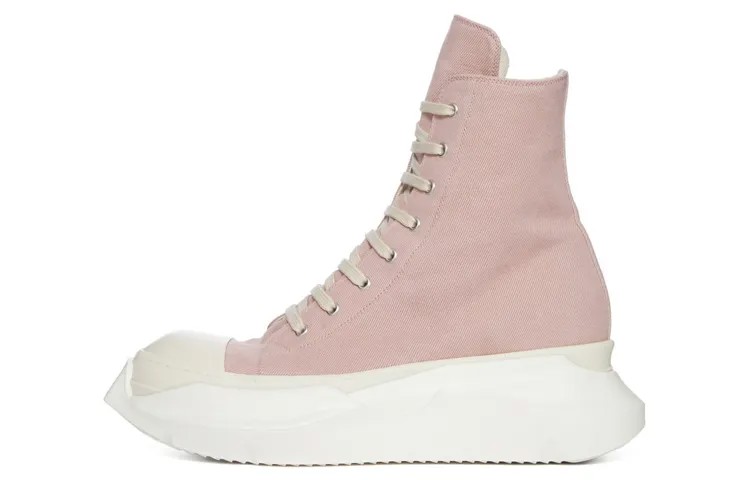 Rick Owens DRKSHDW Abstract High Top Faded Pink Women's