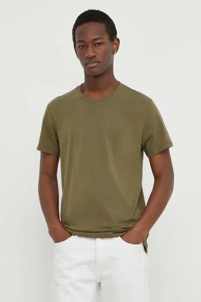 Хлопковые футболки, 2 пары Levi's, зеленый