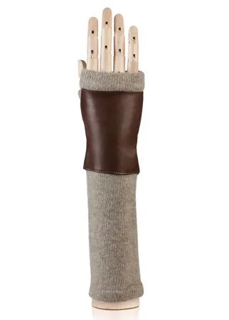 Митенки женские Eleganzza 12600 коричневые 6.5
