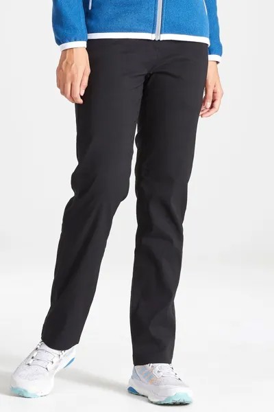 Черные брюки Kiwi Pro Craghoppers, черный