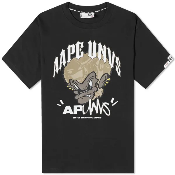 Футболка Aape Cartoon, черный
