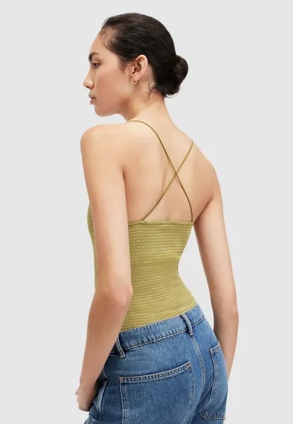 Топ TILLY AllSaints, зеленый