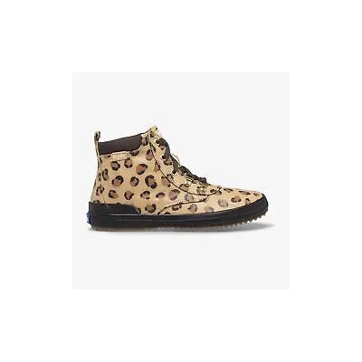 Водостойкие ботинки Keds Big Kid Scout с леопардовым принтом 1,5 м, модные кроссовки из ткани