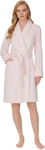 Халат Recycled So Soft Shawl Collar Robe LAUREN Ralph Lauren, розовый