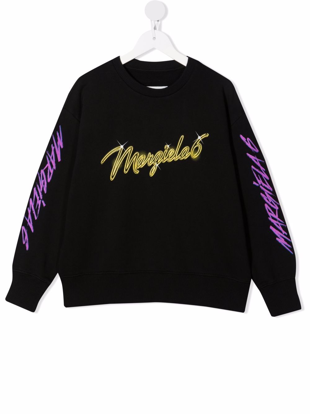 MM6 Maison Margiela Kids толстовка с логотипом