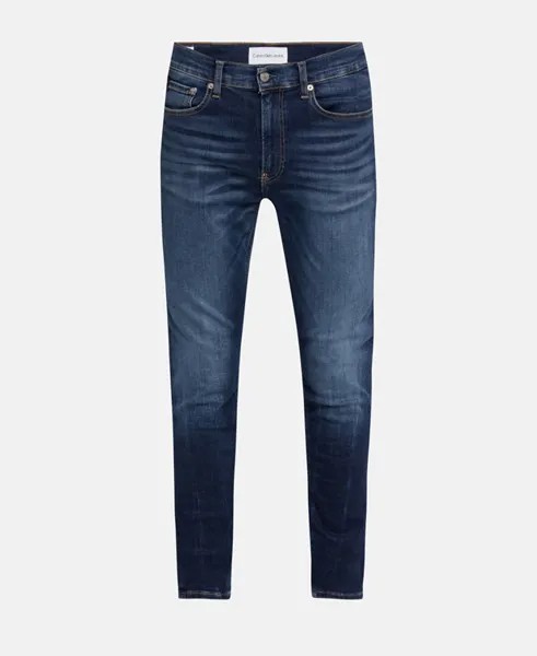 Джинсы скинни Calvin Klein Jeans, темно-синий