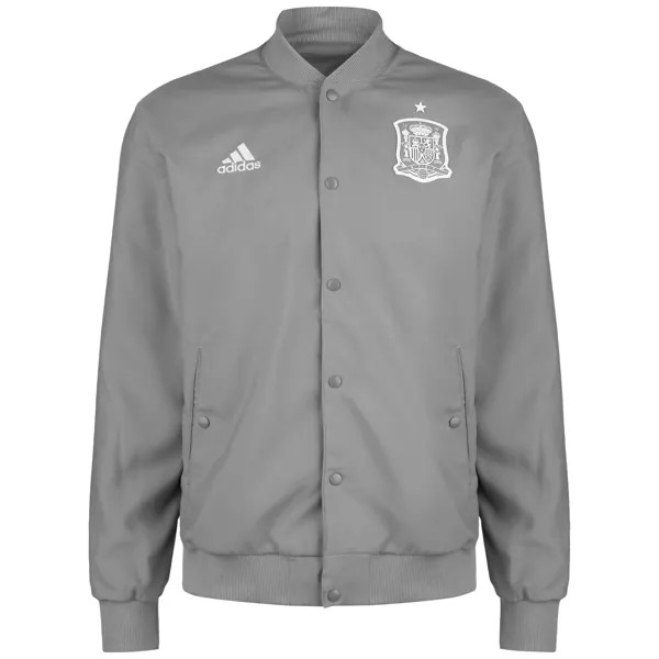Спортивная куртка adidas Performance Bomberjacke Spanien Seasonal Special, цвет grau/weiß