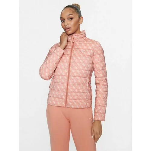 Пуховик GUESS, размер XS [INT], розовый