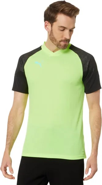 Пуловер PUMA Individualcup Training Jersey, цвет Fast Yellow/Puma Black