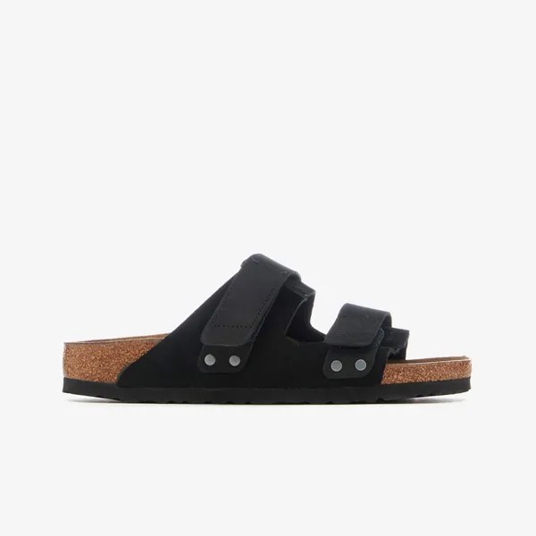 Кроссовки Uji Suede Leather 'Black' BIRKENSTOCK, черный