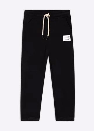 Чёрные спортивные брюки Jogger для мальчика Gloria Jeans
