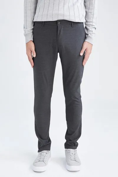 Брюки чинос DeFacto hose TAILORED FIT, цвет Anthra