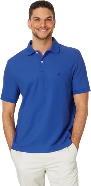 Рубашка-поло Sustainably Crafted Classic Fit Deck Polo Nautica, цвет Bright Cobalt