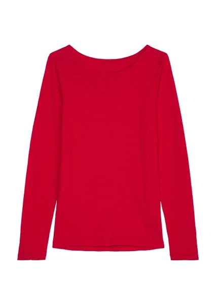 Лонгслив Marc O'Polo regular, цвет shiny red