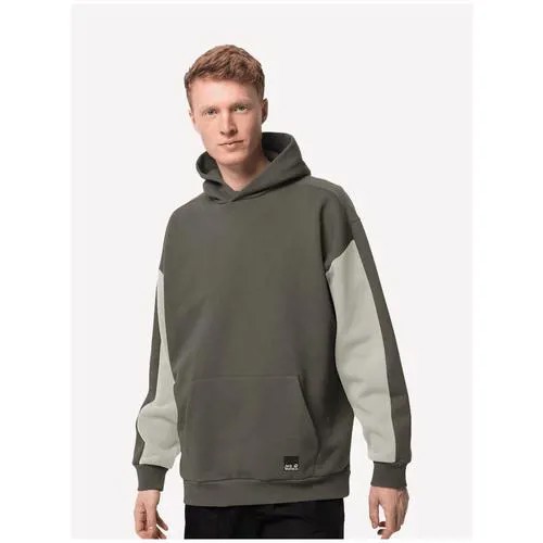 Пуловер Jack Wolfskin 365 HOODY M, муж., цвет poseidon blue, размер XXXL