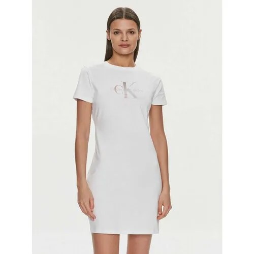 Платье Calvin Klein Jeans, размер XXXL [INT], белый