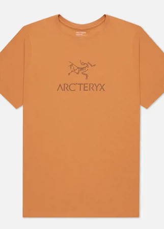 Мужская футболка Arcteryx ArcWord, цвет оранжевый, размер XL