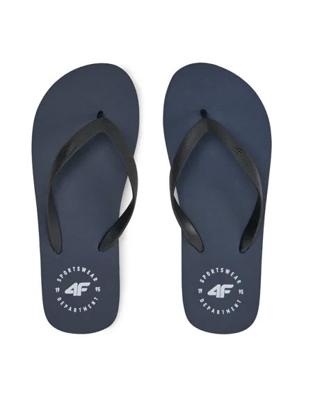 Шлепанцы на пальцах 4F Chancletas, темно-синий