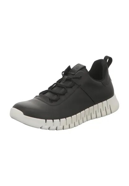 Кроссовки Gruuv, съемная стелька, кожа, мужские ecco, цвет Black Black
