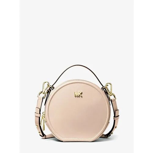 Сумка кросс-боди MICHAEL KORS, фактура гладкая, розовый, пыльная роза