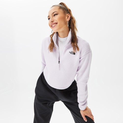 Свитшот The North Face, размер S, , светло-фиолетовый