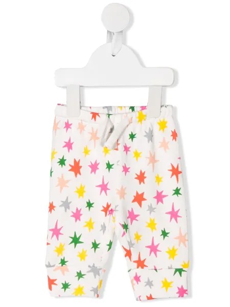 Stella McCartney Kids спортивные брюки с принтом