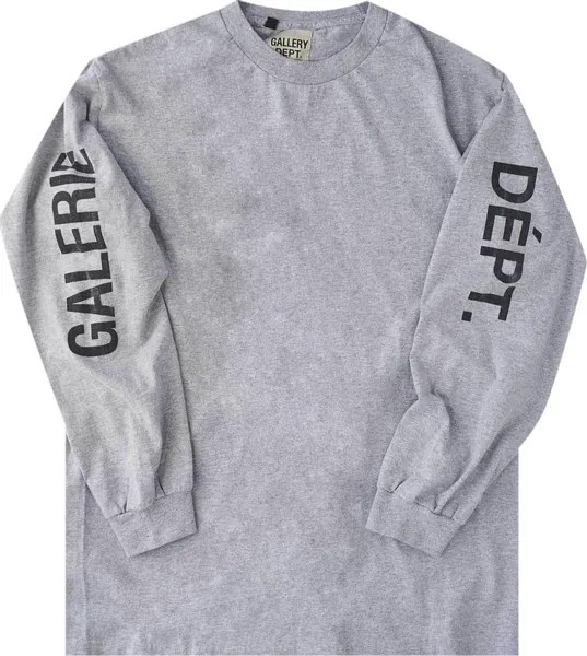 Лонгслив Gallery Dept. French Collector Long-Sleeve Tee 'Grey', серый